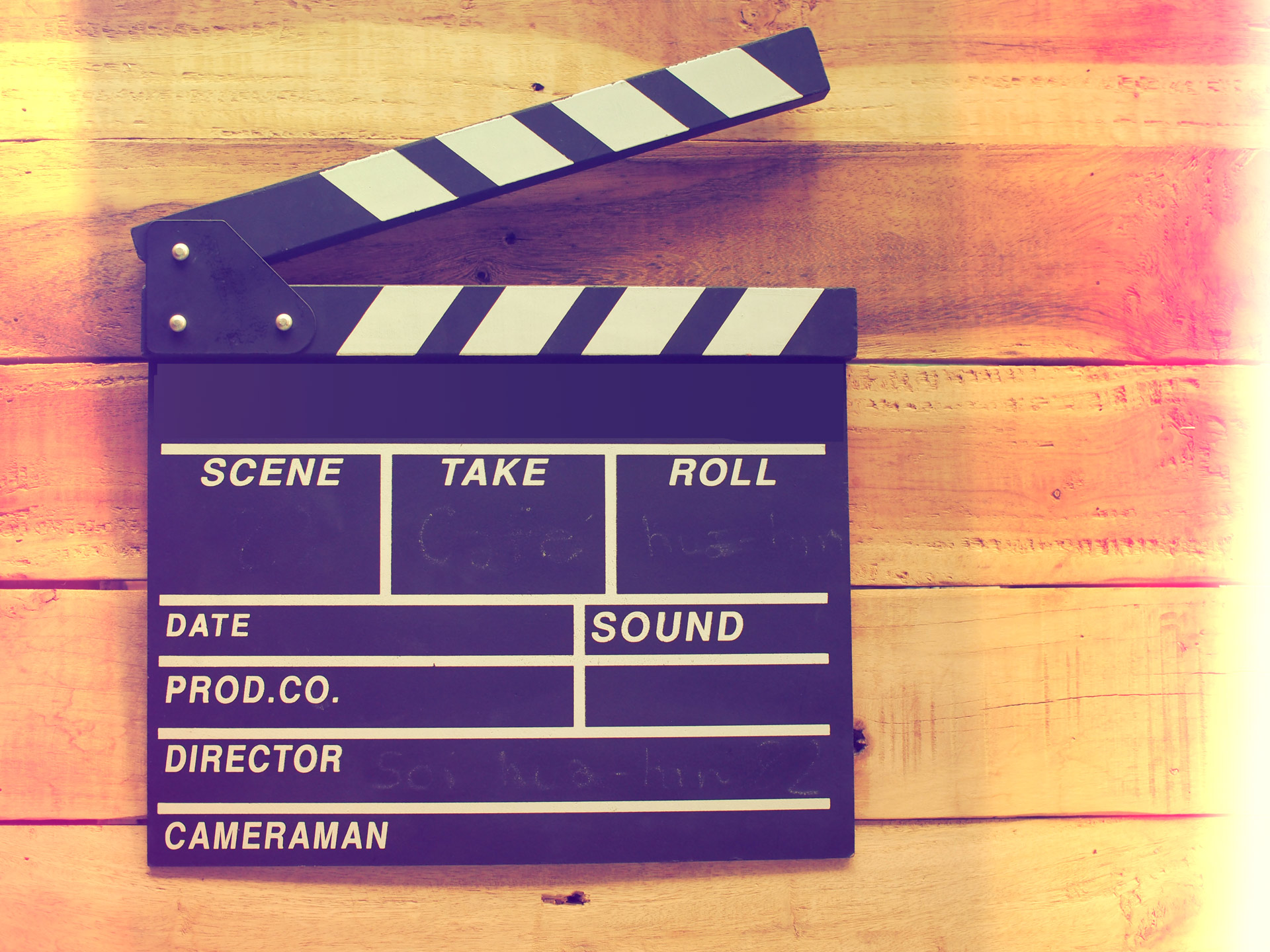 clapperboard